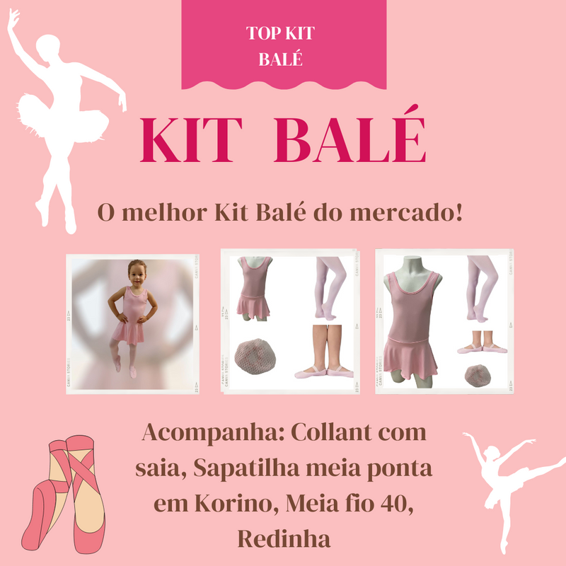 Kit Balé Infantil - Kit Completo