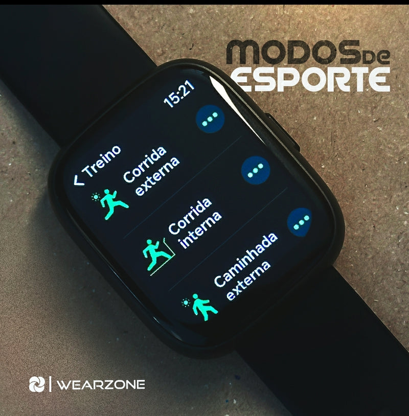 PULSE  SmartWatch Esportivo  A PROVA D'ÁGUA ALEXA Integrada Até 7 Dias de Bateria