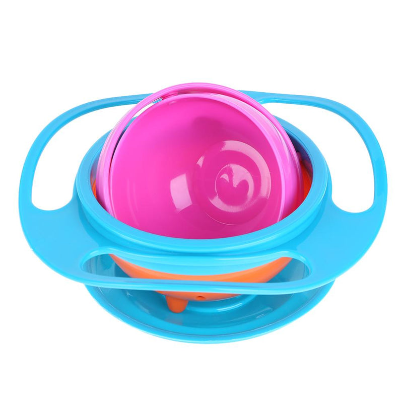 Tigela Universal para Bebês com Design Prático, Tigela Giratória 360 graus